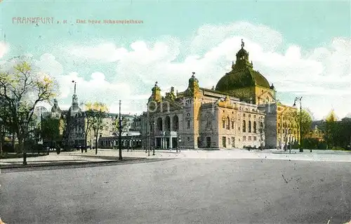 Frankfurt Main Neues Schauspielhaus Kat. Frankfurt am Main