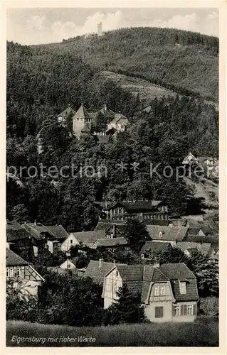 Elgersburg mit Hoher Warte Kat. Elgersburg