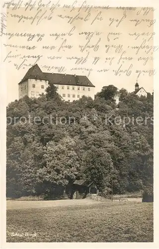 Freital Schloss Burgk Kat. Freital