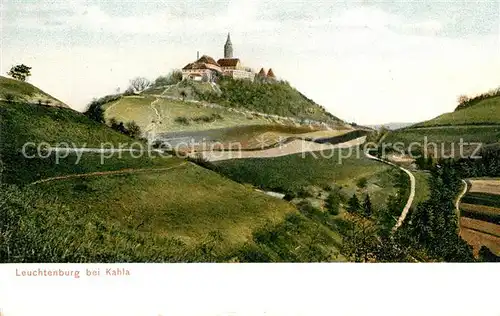 Kahla Thueringen Die Leuchtenburg Kat. Kahla Thueringen