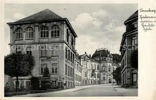 Sonneberg Thueringen Spielwaren Museum und Handelsschule Kat. Sonneberg