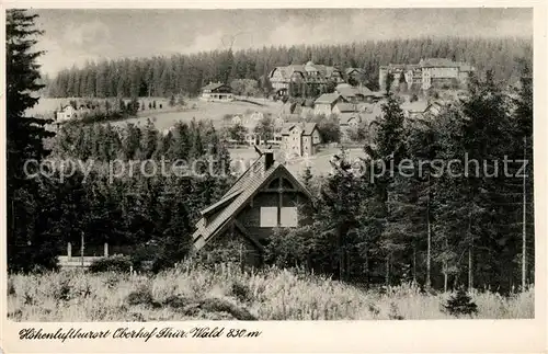 Oberhof Thueringen Panorama Kat. Oberhof Thueringen