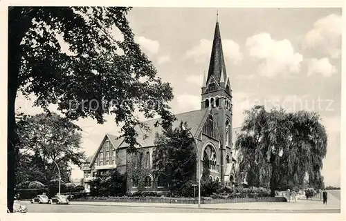 AK / Ansichtskarte Hamburg Jerusalemkirche mit Diakonissenhaus und Krankenhaus Kat. Hamburg