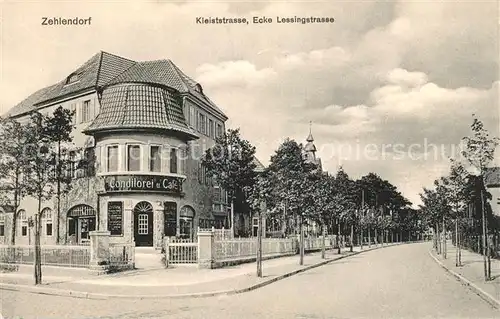 AK / Ansichtskarte Zehlendorf Berlin Kleiststrasse Ecke Lessingstrasse Kat. Berlin