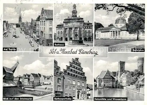 AK / Ansichtskarte Lueneburg Rathaus Am Sande Stintmarkt Kat. Lueneburg