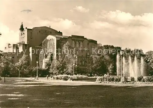 AK / Ansichtskarte Cottbus Stadttheter Schillerplatz Kat. Cottbus