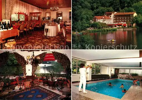 AK / Ansichtskarte Bad Lauterberg Schroth Kurhotel Wiesenbeker Teich Kat. Bad Lauterberg im Harz