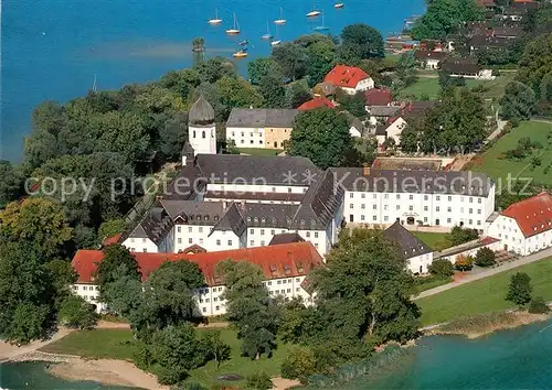 AK / Ansichtskarte Fraueninsel Chiemsee Klsoter Frauenwoerth Kat. Chiemsee