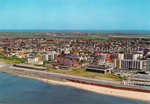 AK / Ansichtskarte Westerland Sylt Fliegeraufnahme Kat. Westerland