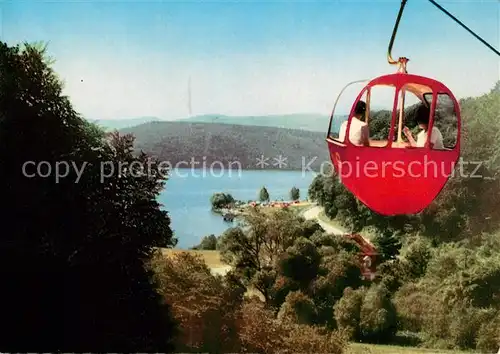 AK / Ansichtskarte Waldeck Edersee Kabinen Seilbahn