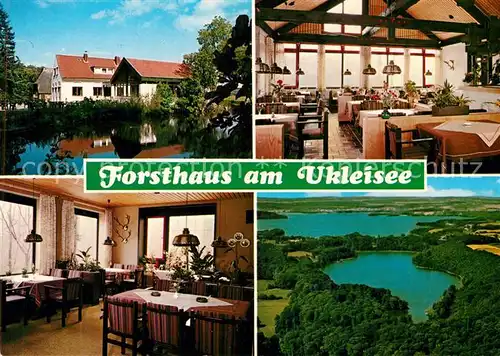 AK / Ansichtskarte Sielbeck Holsteinische Schweiz Forsthaus am Ukleisee Kat. Eutin