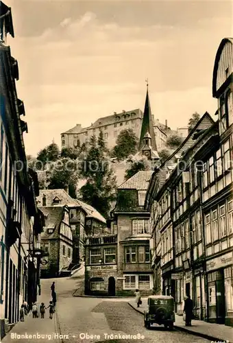 AK / Ansichtskarte Blankenburg Harz Obere Traenkestrasse Kat. Blankenburg