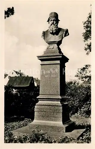 AK / Ansichtskarte Annaberg Buchholz Erzgebirge Denkmal des Rechenmeisters Adam Ries Kat. Annaberg