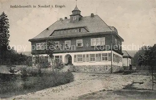 AK / Ansichtskarte Neudorf Erzgebirge Bethlehemstift Kat. Oberwiesenthal