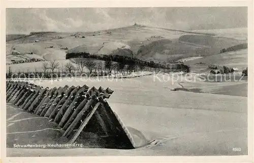 AK / Ansichtskarte Neuhausen Erzgebirge Panorama Kat. Neuhausen Erzgebirge