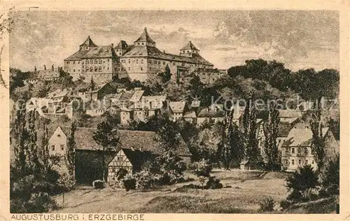 AK / Ansichtskarte Augustusburg Schloss Gastwirtschaft Kat. Augustusburg