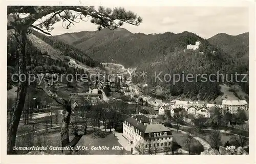 AK / Ansichtskarte Gutenstein Niederoesterreich Panorama Kat. Gutenstein