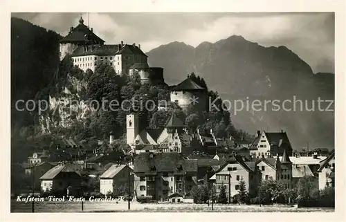 Kufstein Tirol Feste Geroldseck Kat. Kufstein