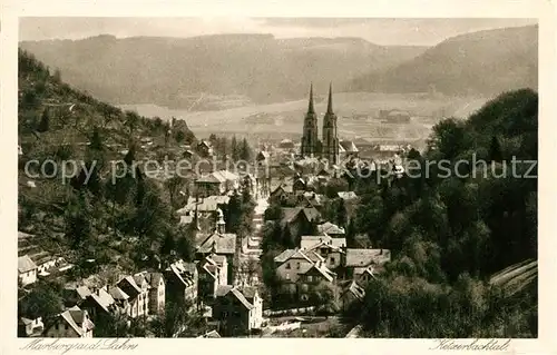 Marburg Lahn Panorama Ketzerbachtal Kat. Marburg