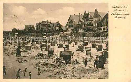 Bansin Ostseebad Villen am Strand Kat. Heringsdorf