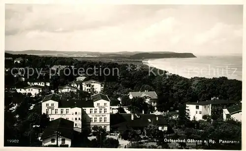 Goehren Ruegen Panorama Kat. Goehren Ostseebad Ruegen