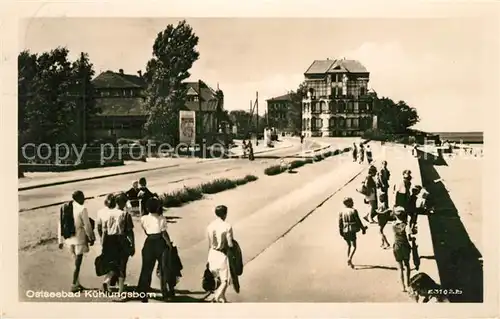 Kuehlungsborn Ostseebad Promenade Strand Hotel Kat. Kuehlungsborn