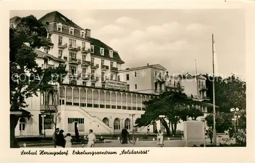 Heringsdorf Ostseebad Usedom Erholungszentrum Solidaritaet Kat. Heringsdorf