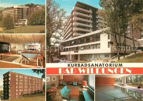 AK / Ansichtskarte Bad Wildungen Kurbadsanatorium Kat. Bad Wildungen