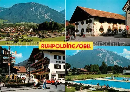 AK / Ansichtskarte Ruhpolding Schwimmbad  Kat. Ruhpolding