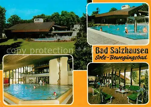 AK / Ansichtskarte Bad Salzhausen Sole Bewegungsbad  Kat. Nidda