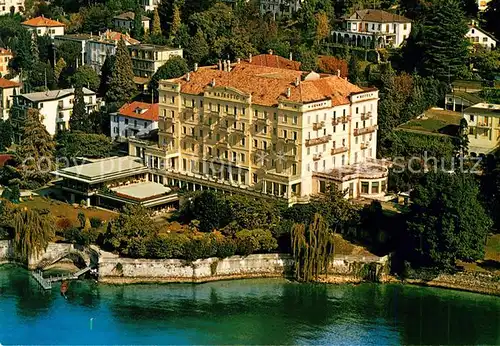 AK / Ansichtskarte Verbania Fliegeraufnahme Hotel Maestoso Kat. Verbania