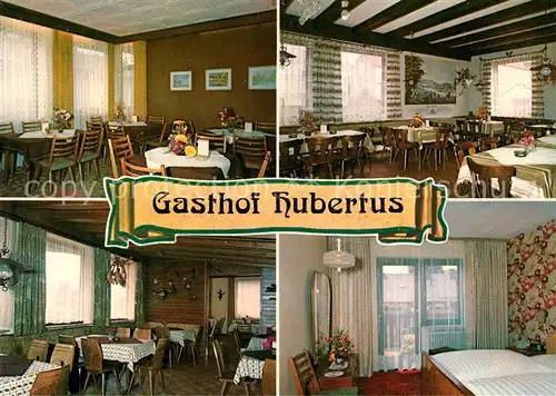 AK / Ansichtskarte Bad Steben Gasthof Hubertus Kat. Bad Steben