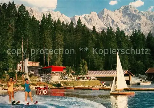 AK / Ansichtskarte Eibsee Pavillon Zugspitze Kat. Grainau