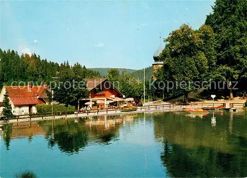 AK / Ansichtskarte Triberg Schwarzwald Bergsee Kat. Triberg im Schwarzwald