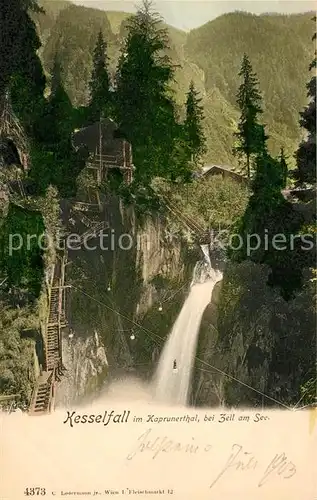 AK / Ansichtskarte Kaprun Kesselfall im Kaprunerthal Kat. Kaprun