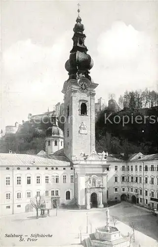 AK / Ansichtskarte Salzburg Oesterreich Stiftskirche St Peter Kat. Salzburg