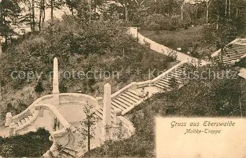 AK / Ansichtskarte Eberswalde Moltketreppe Kat. Eberswalde Waldstadt