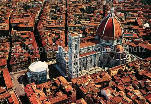 AK / Ansichtskarte Firenze Toscana Dom Fliegeraufnahme Kat. Firenze