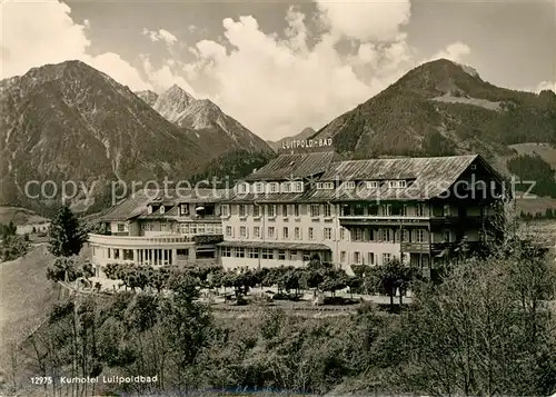 AK / Ansichtskarte Hindelang Kurhotel Luitpoldbad Kat. Bad Hindelang