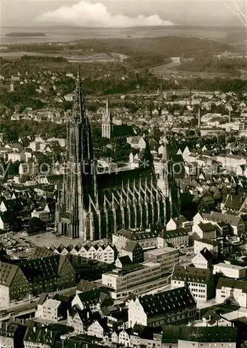 AK / Ansichtskarte Ulm Donau Fliegeraufnahme Kat. Ulm