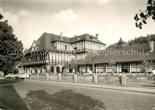 AK / Ansichtskarte Sitzendorf Thueringen HO Hotel Zur Linde Kat. Sitzendorf Schwarzatal