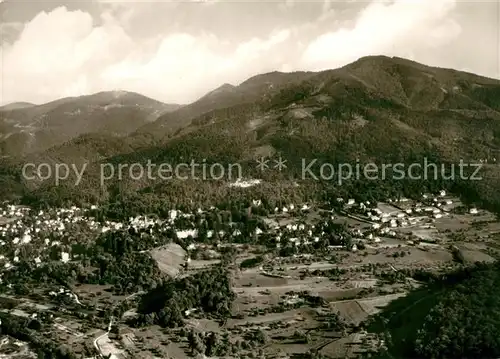 AK / Ansichtskarte Badenweiler Fliegeraufnahme Kat. Badenweiler