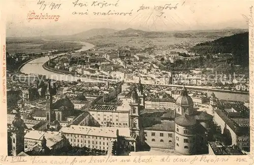 AK / Ansichtskarte Salzburg Oesterreich Panorama Kat. Salzburg