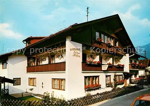 AK / Ansichtskarte Oberstdorf Gaestehaus In den Hoefen Kat. Oberstdorf