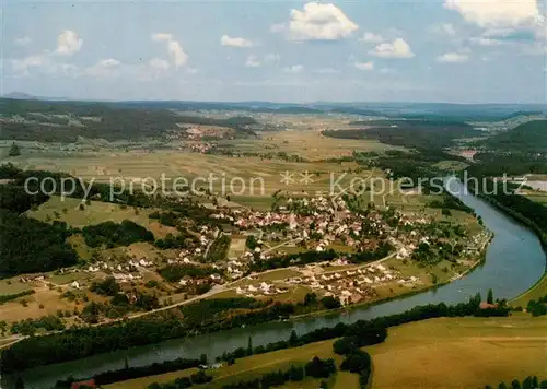 AK / Ansichtskarte Hohentengen Hochrhein Fliegeraufnahme Kat. Hohentengen