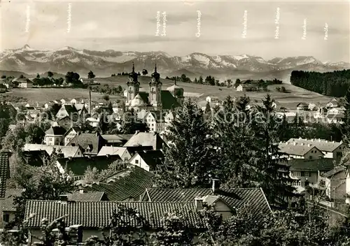 AK / Ansichtskarte Lindenberg Allgaeu Bergkette Kat. Lindenberg i.Allgaeu