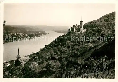 AK / Ansichtskarte Stolzenfels Schloss Kat. Koblenz Rhein