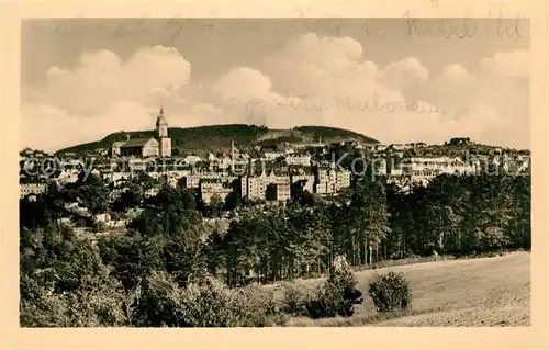 AK / Ansichtskarte Annaberg Buchholz Erzgebirge mit dem Poehlberg Kat. Annaberg