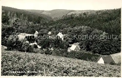 AK / Ansichtskarte Johnsbach Osterzgebirge Niederdorf Kat. Glashuette Sachsen