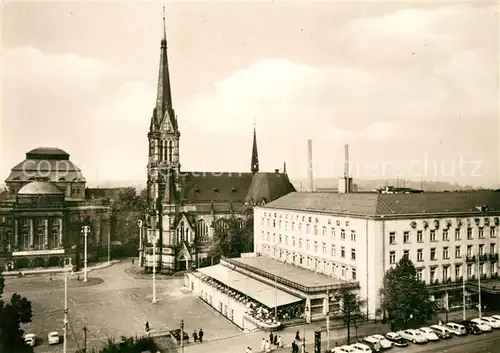 AK / Ansichtskarte Karl Marx Stadt Interhotel Chemnitzer Hof Kat. Chemnitz